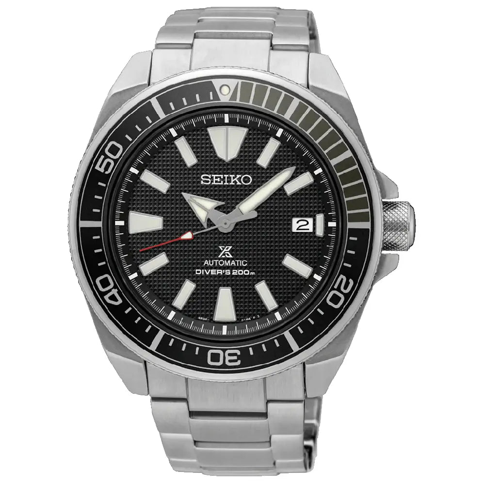 Seiko Prospex Samurai SRPF03K1 Automatic Black Dial 44mm Stainless Steel Men's Watch