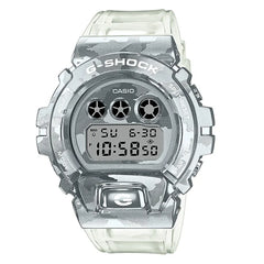 Casio G-Shock Metal Collection GM-6900SCM-1DR Silver Dial Stainless Steel Men's Watch