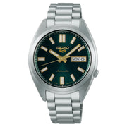 Seiko 5 Sports SRPL57 SNXS re interpretation green dial 37.4mm stainless steel automatic men’s watch