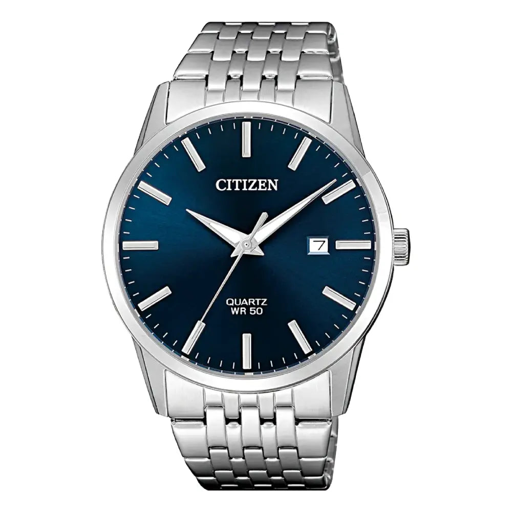 Citizen Quartz Dress BI5000-87L Midnight Blue Dial 39mm Stainless Steel Men's Watch