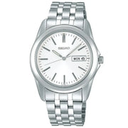 Seiko Spirit SCXC007 silver dial stainless steel men's watch