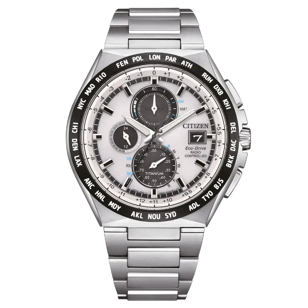 Citizen Eco-Drive Chronograph AT8238-84A Radio-Controlled Men's Watch
