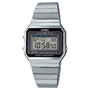 Casio Vintage Digital Slim A700W-1ADF Black Dial 35.5mm Stainless Steel Unisex Watch