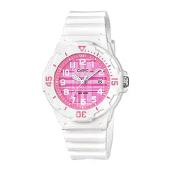 Casio Youth Analog LRW-200H-4CVDF Pink Dial Resin Strap Women's Watch