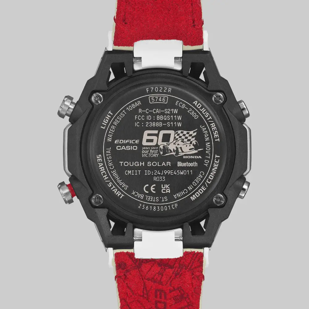 Casio Edifice ECB-2300HR-1 Honda Racing Watch – MonaWatch