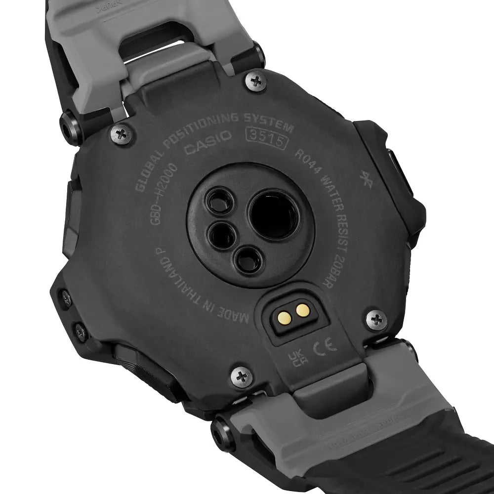 Casio G Shock GBD-H2000-1B Digital Smartwatch Black Dial Resin Strap Men's Watch