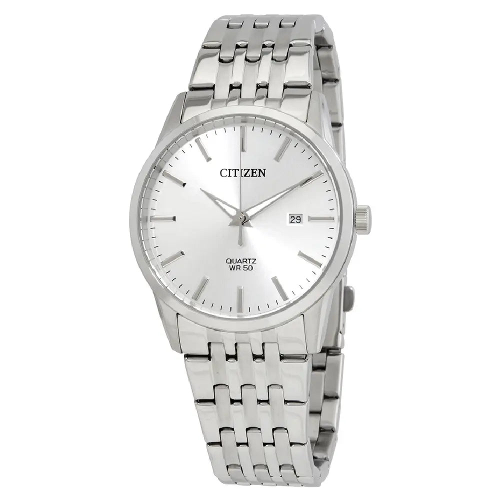 Citizen Quartz BI5000-87A Silver Dial 39mm Stainless Steel Men's Watch