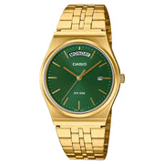 Casio Collection Analog MTP-B146G-3AVDF Green Dial Stainless Steel Men's Watch