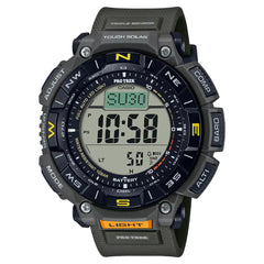 Casio Pro Trek Climber Line PRG-340-3DR Grey Dial Biomass Plastic Strap Men's Watch