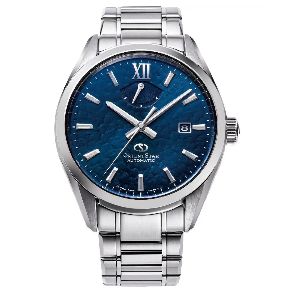 Orient Star RE-BX0004L00B Automatic Limited Edition (200 pieces worldwide) "Perseid Meteor Shower" Blue Dial 40mm Stainless Steel Men's Watch