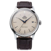 Orient Bambino RA-AC0M04Y champagne dial 38.4mm leather strap mens watch