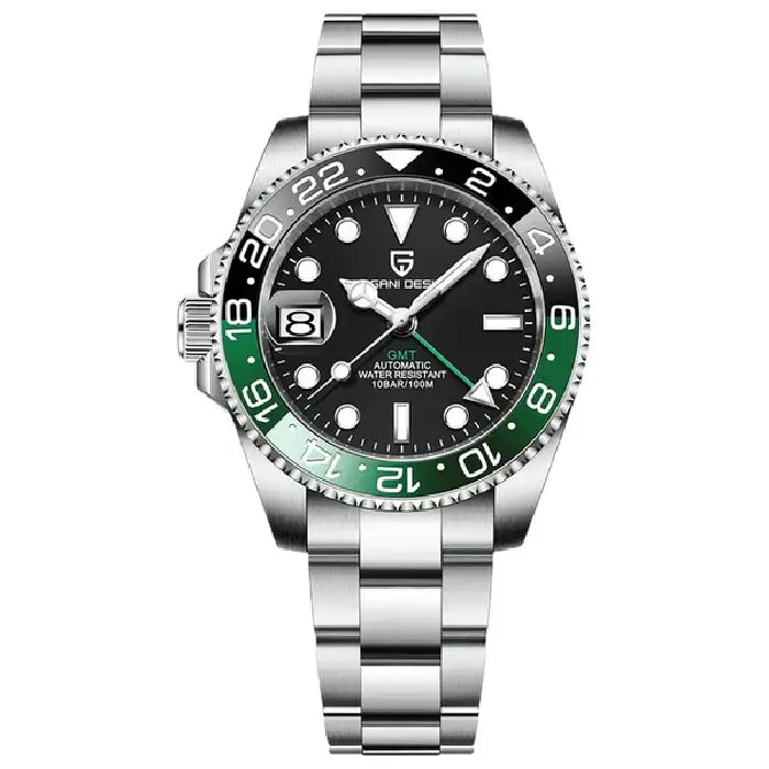 Pagani Design GMT Automatic "Sprite" Homage PD1662 Men's Watch