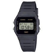 Casio Vintage Digital F-91WB-8A Black Dial Resin Strap Unisex Watch