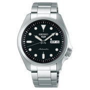 Seiko 5 Sports SRPE55 Automatic "DressKX" Black Dial 40mm Stainless Steel Men's Watch
