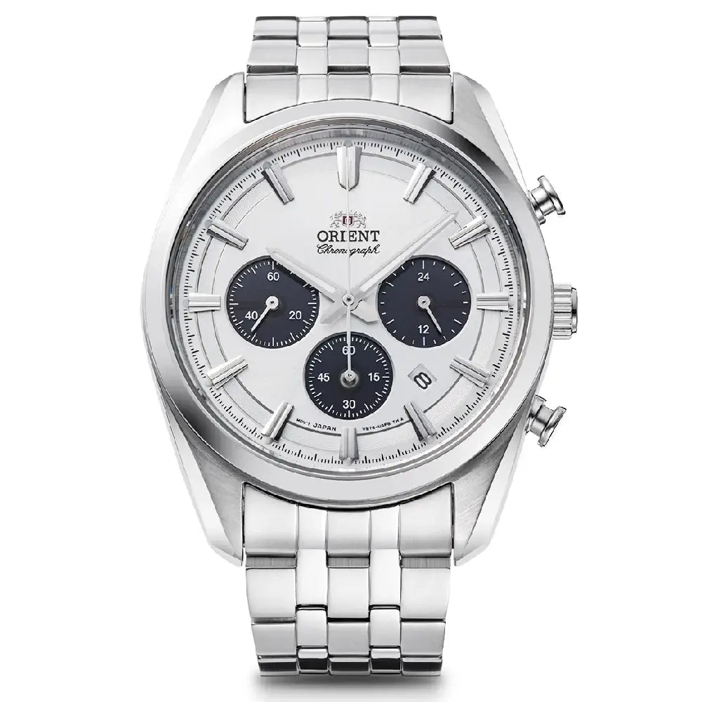 Orient Sports Mako Solar Chrono "Panda" RA-TX0305S Men's Watch