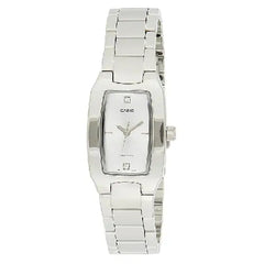 Casio Enticer Ladies Analog LTP-1165A-7C2DF White Dial Stainless Steel Women's Watch