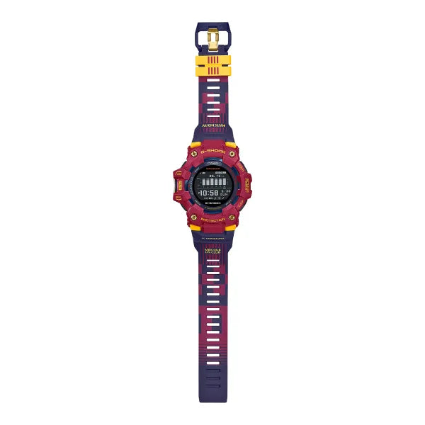 G-Shock Digital GBD-100BAR-4DR Black Dial Resin Men's Watch