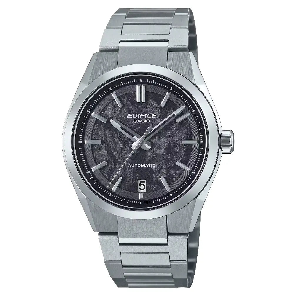 Casio Edifice Automatic EFK-100YCD-1A Forged Carbon Dial 39mm Stainless Steel Men's Watch