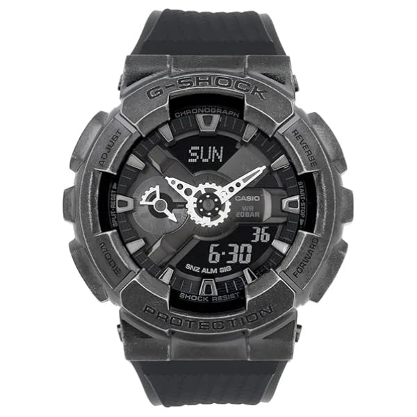 Casio G-Shock Casual GM-110VB-1ADR Black Dial Stainless Steel Men's Watch