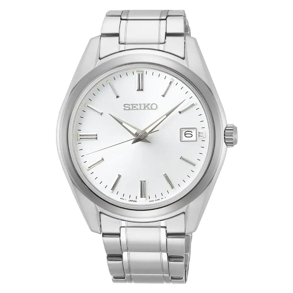 Seiko Essentials SUR307P1 Silver Dial 40.2mm Stainless Steel Men's Watch