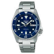 Seiko 5 Sports SRPL77 SKX blue dial 38mm automatic diver stainless steel men’s watch