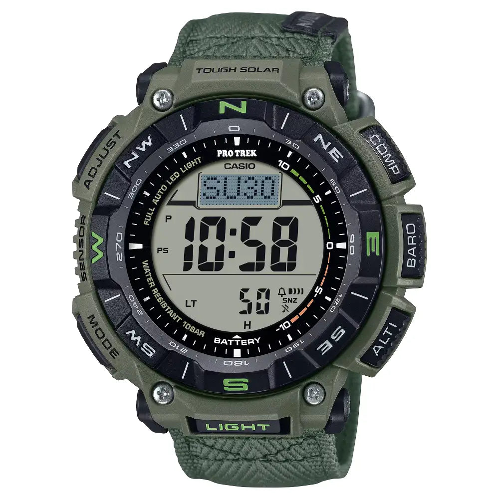 Casio Pro Trek PRG-340B-3D "Dual-Layer Forest" Men's Watch