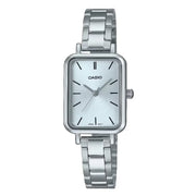 Casio Enticer Ladies Analog LTP-V009D-2EUDF Blue Dial Stainless Steel Women's Watch