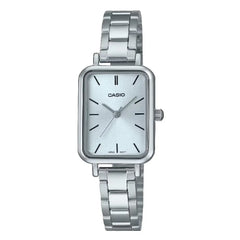 Casio Enticer Ladies Analog LTP-V009D-2EUDF Blue Dial Stainless Steel Women's Watch