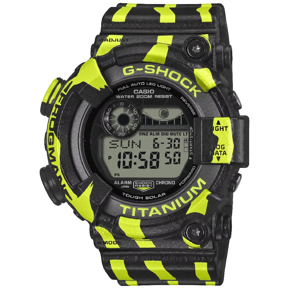 Casio G-Shock Master of G Sea Frogman GW-8200TPF-1J men's watch front view