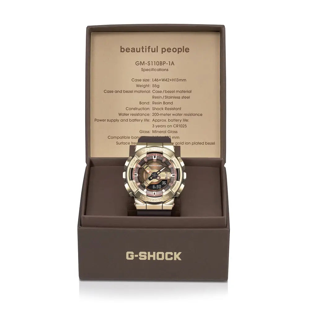 Casio G-Shock beautiful people Collaboration GM-S110BP-5ADR Unisex Watch