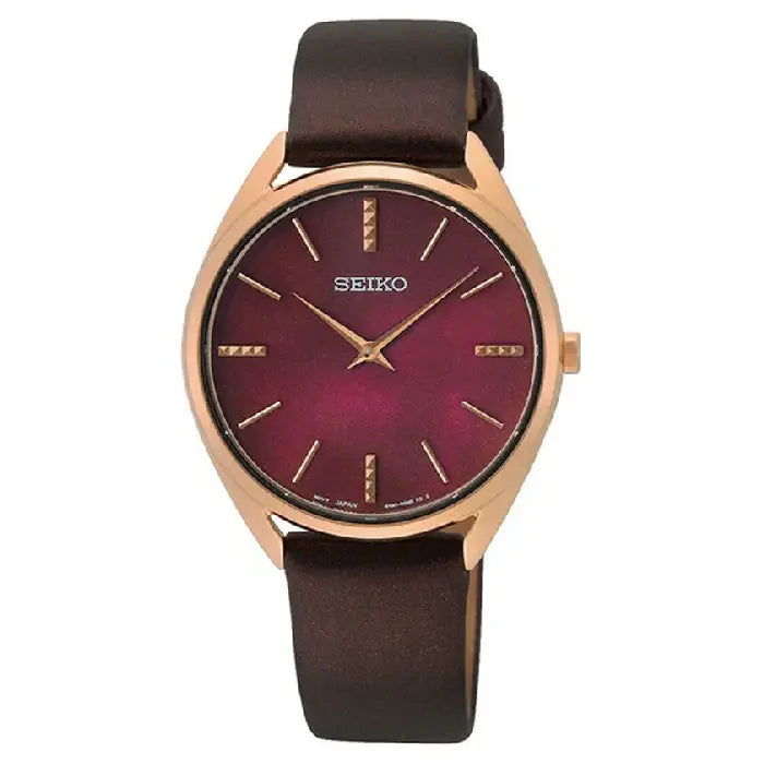 Seiko Essentials Round SWR082P1 Women's Watch