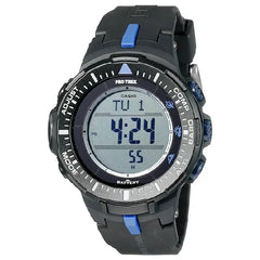 Casio Pro Trek Outdoor Digital PRG-300-1A2ER Black Dial 47mm Resin Strap Men's Watch