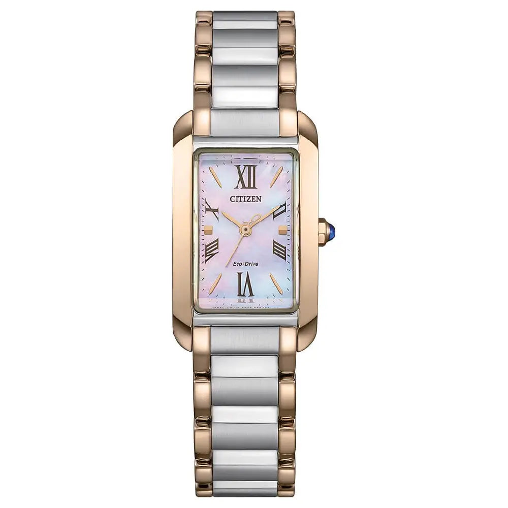 Citizen Eco-Drive EW5624-54Y L Bianca women's watch pink mother of pearl dial