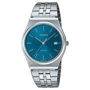 Casio Collection Analog MTP-B145D-2A2VDF Blue Dial Stainless Steel Men's Watch