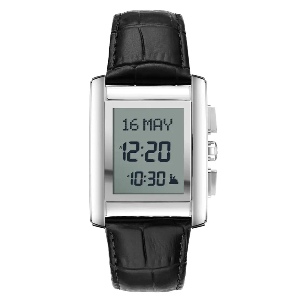 Al Fajr Classic WS-06L Black Digital Dial Genuine Men's Watch