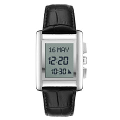 Al Fajr Classic WS-06L Black Digital Dial Genuine Men's Watch