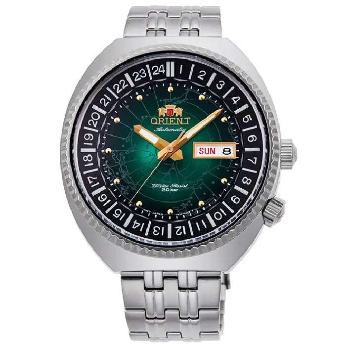 Orient Revival World Map RA-AA0E02E Men's Watch