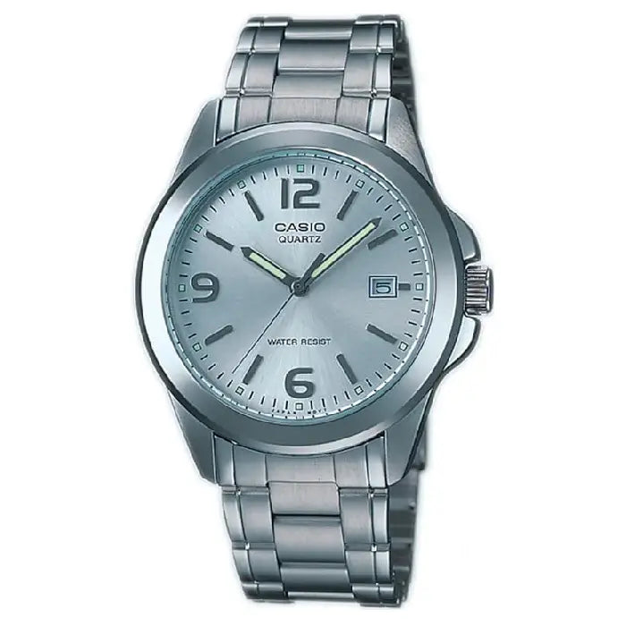 Casio Collection Analog MTP-1215A-7AVDF Silver Dial Stainless Steel Men's Watch