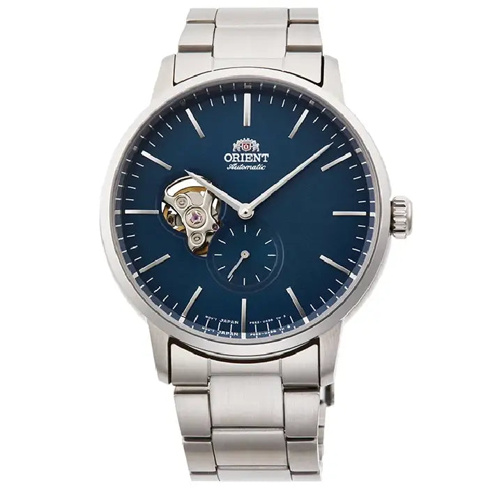 Orient RA-AR0101L Open Heart automatic men's watch with small seconds display