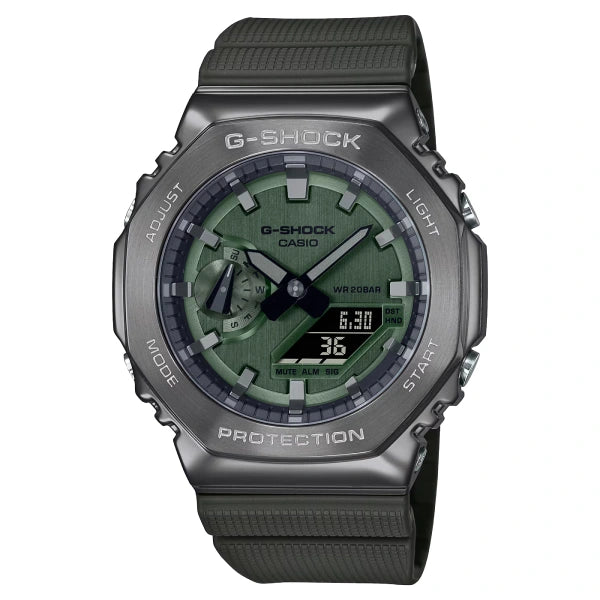 Casio G-Shock Casual GM-2100B-3ADR Green Dial Men's Watch