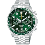 Alba Active Diver-Style Chronograph A4B029X1 Men's Watch