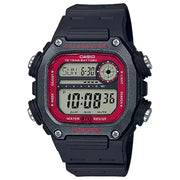 Casio Youth Digital DW-291H-1BVDF Red Dial Resin Strap Men's Watch