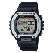 Casio Digital MWD-110H-1AVDF Black Display Dial Resin Strap Men's Watch