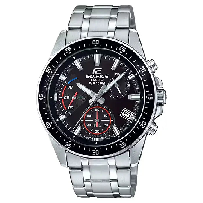 Casio Edifice EFV-540D-1AVUDF men's chronograph watch front view