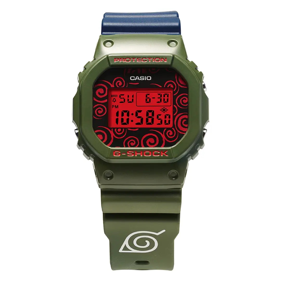 Casio G-Shock DW-5600KAK21-3PFN Naruto Kakashi Hatake Limited Edition Green Dial Unisex