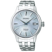 Seiko Presage SARY161 SRPE19 sky blue dial 40.5mm stainless steel men's watch front view