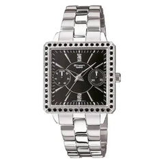 Casio Sheen SHN-3010D-1ADR Analog Black Dial Stainless Steel Women's Watch