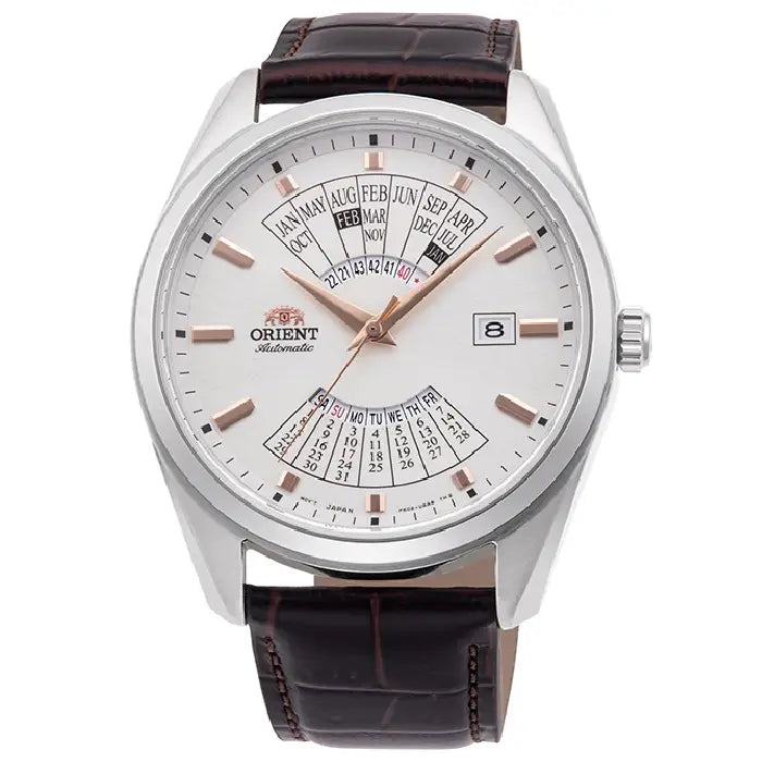 Orient RA-BA0005S30B white dial automatic men's watch front view