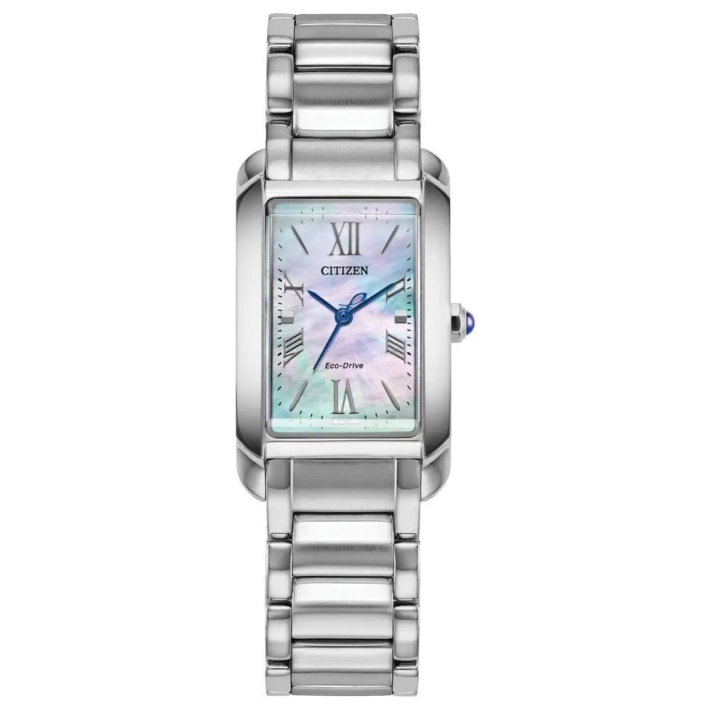 Citizen Eco-Drive EW5620-55N Analog "Citizen L Bianca" Mother-of-Pearl Dial 32mm Stainless Steel Women's Watch