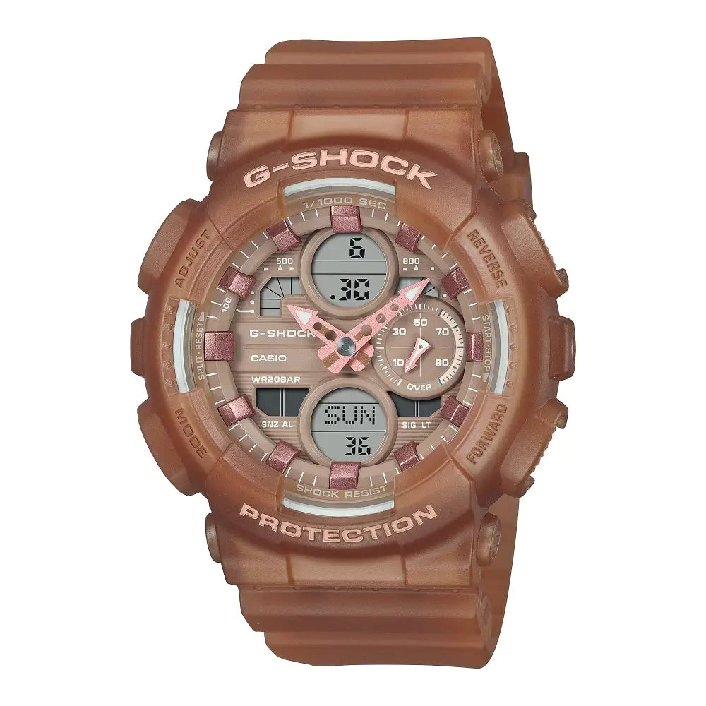 Casio G Shock GMA-S140NC-5A2 women’s analog digital watch front view